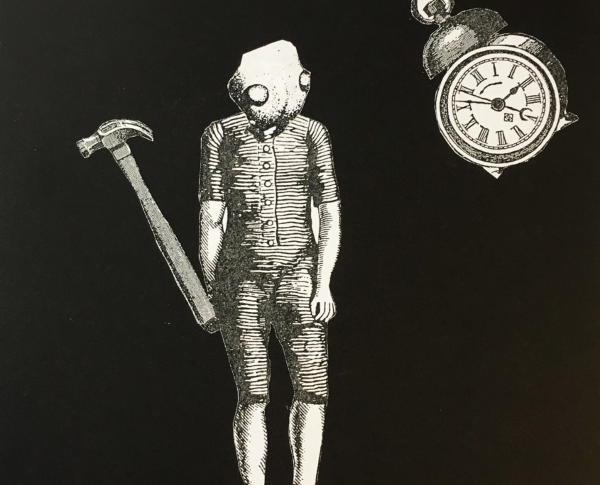 Surreale Collagen nach Max Ernst - Schülerarbeit - Ergebnis