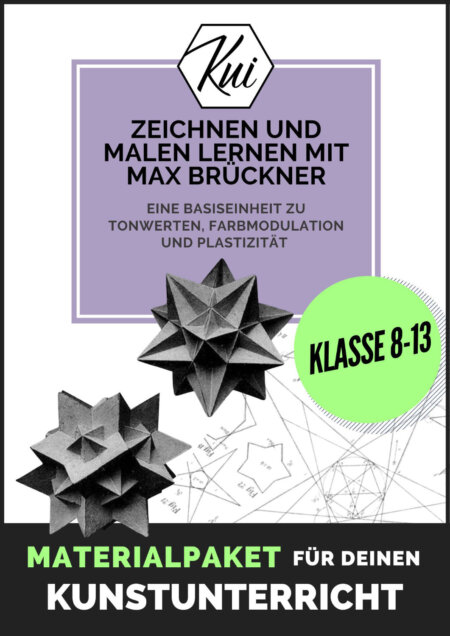 Materialpaket - Zeichnen und Malen lernen mit Max Brückner im Kunstunterricht