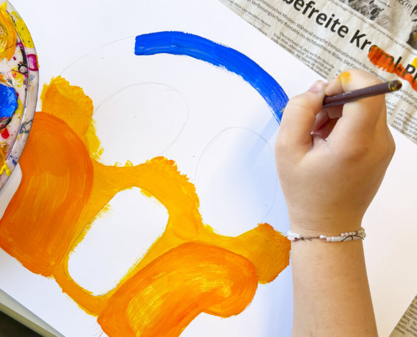 Malerei - Smileys - Kunstunterricht - Von der Höhlenmalerei zum Feed