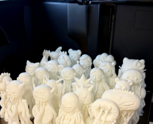 3D-Druck von Figuren im Kunstunterricht