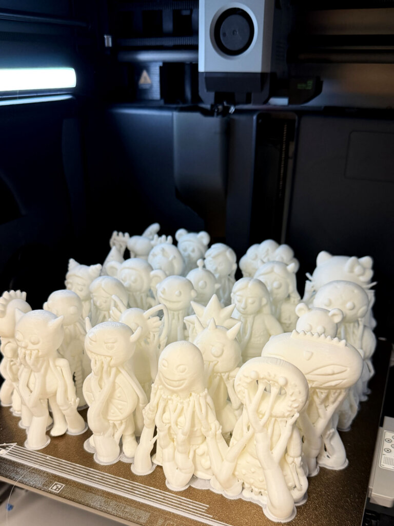 3D-Druck von Figuren im Kunstunterricht