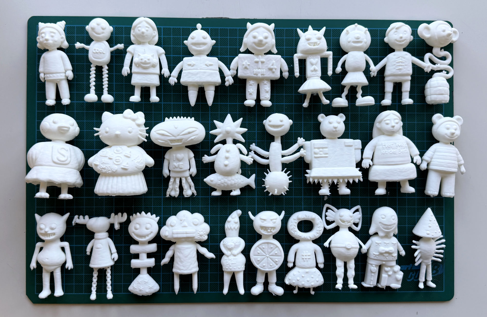 3D-Druck von Figuren im Kunstunterricht - Übersicht