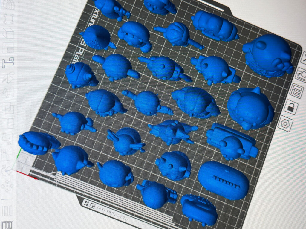 3D-Druck von Figuren im Kunstunterricht - Bambu Studio