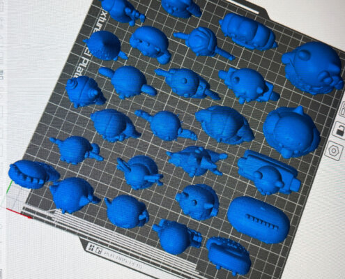 3D-Druck von Figuren im Kunstunterricht - Bambu Studio