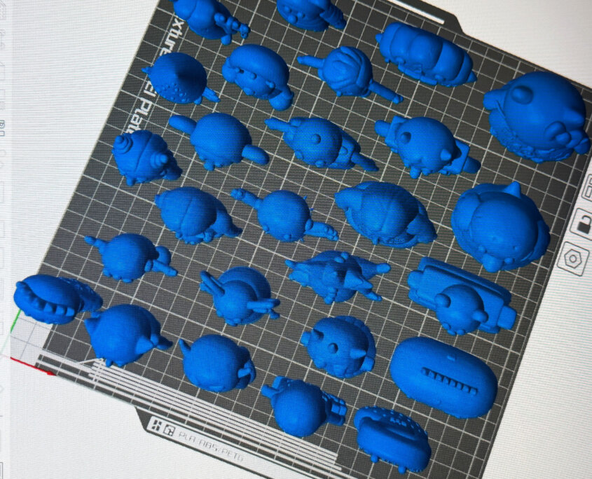 3D-Druck von Figuren im Kunstunterricht - Bambu Studio